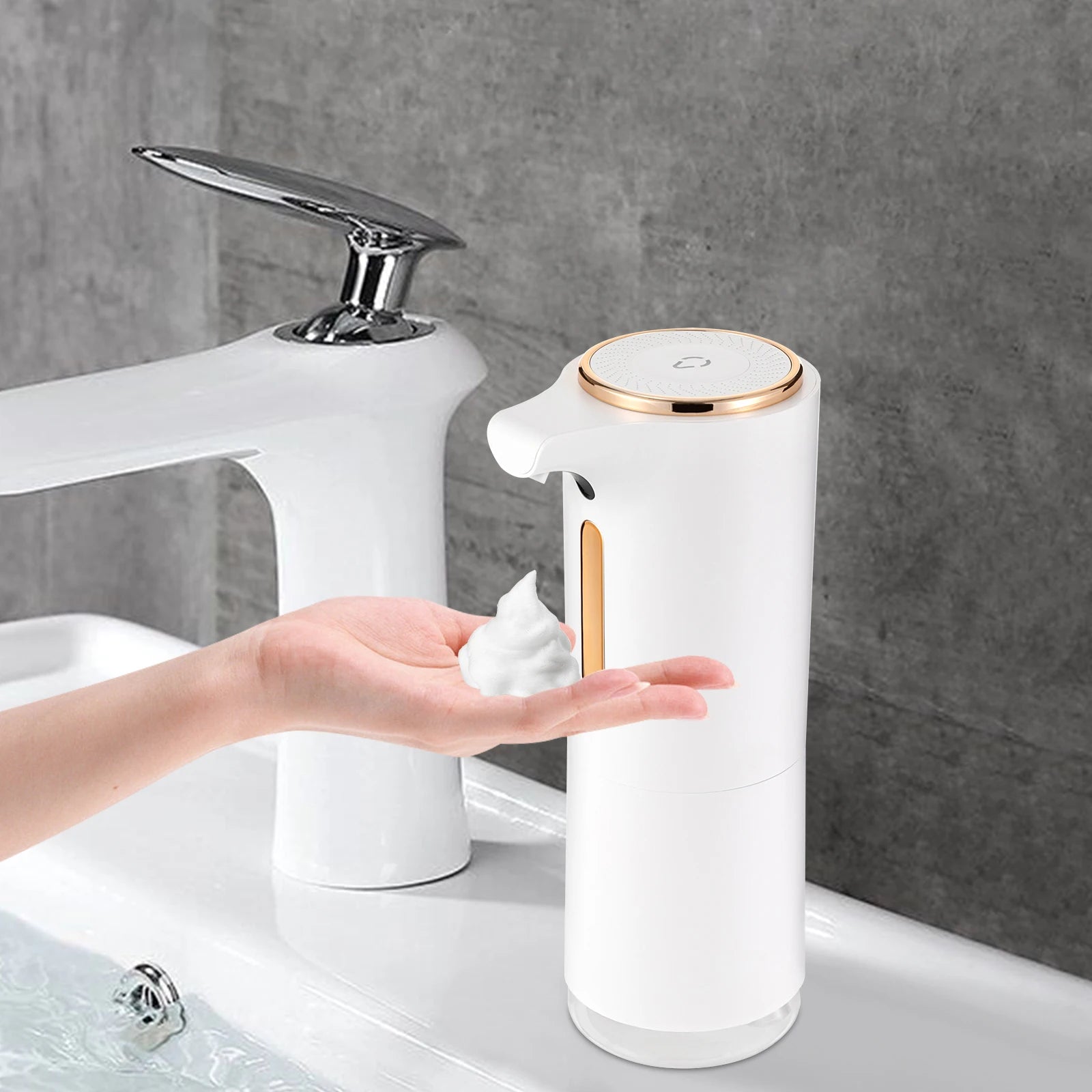 Zanekio™ Distributeur Automatique de Savon Sans Contact 250 ml