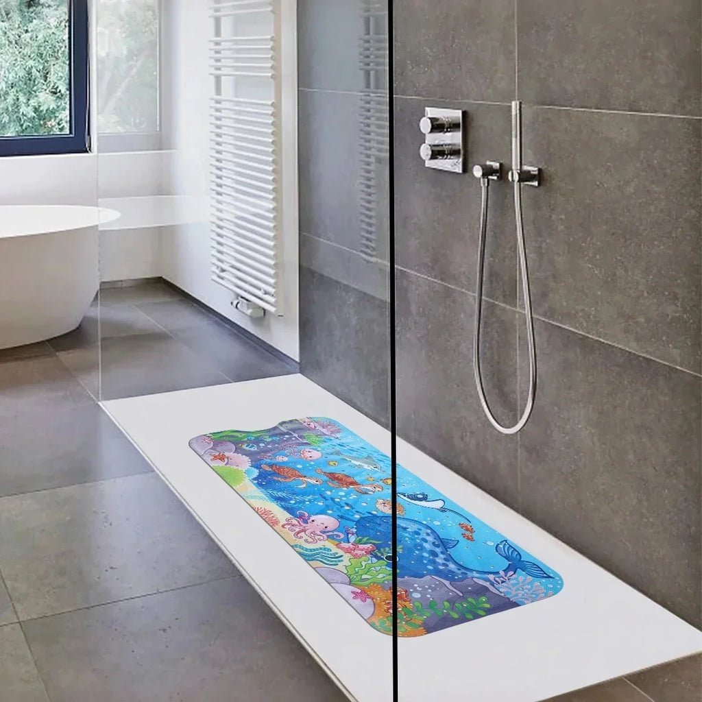 Zanekio™ Tapis de bain antidérapant 40 × 100 cm