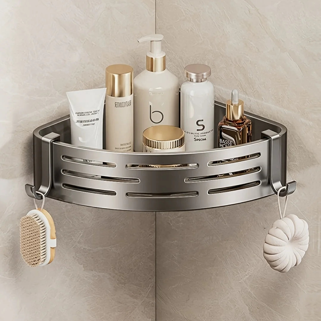 Zanekio™ Étagère d’angle adhésive pour salle de bain