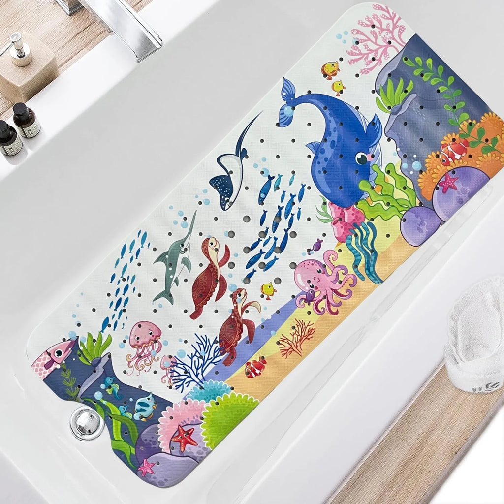 Zanekio™ Tapis de bain antidérapant 40 × 100 cm