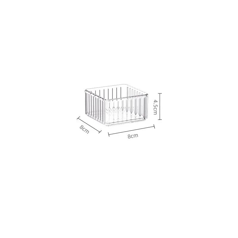 Zanekio™ Organiseur de Tiroir Transparent – Boîtes de Rangement Modulables