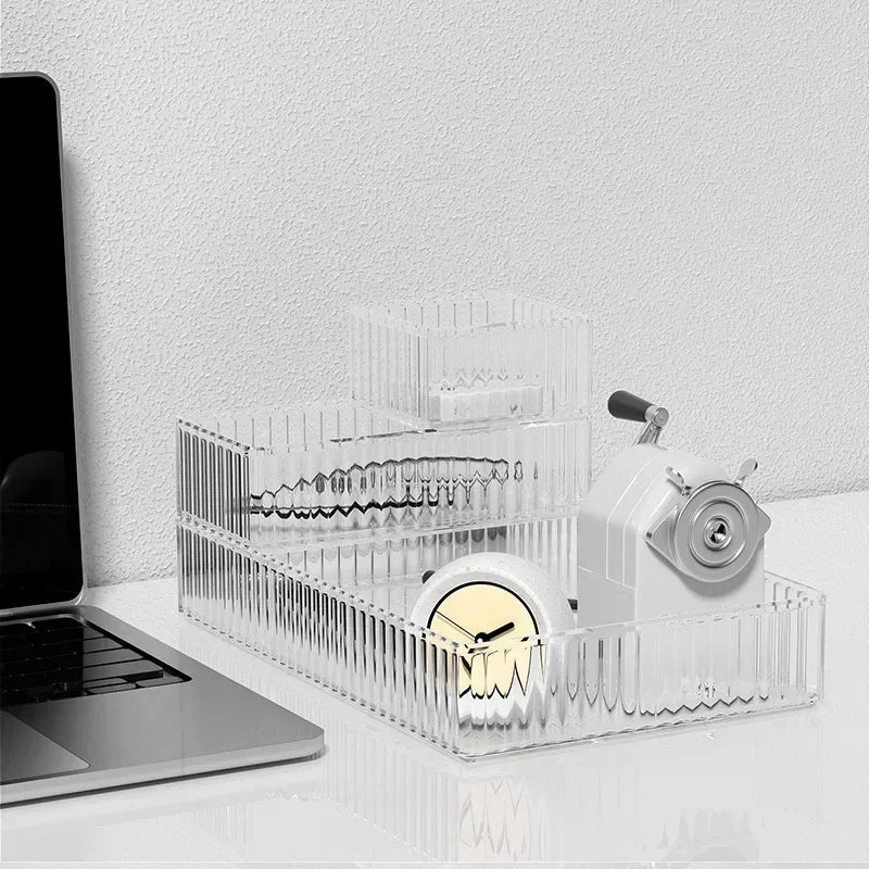Zanekio™ Organiseur de Tiroir Transparent – Boîtes de Rangement Modulables