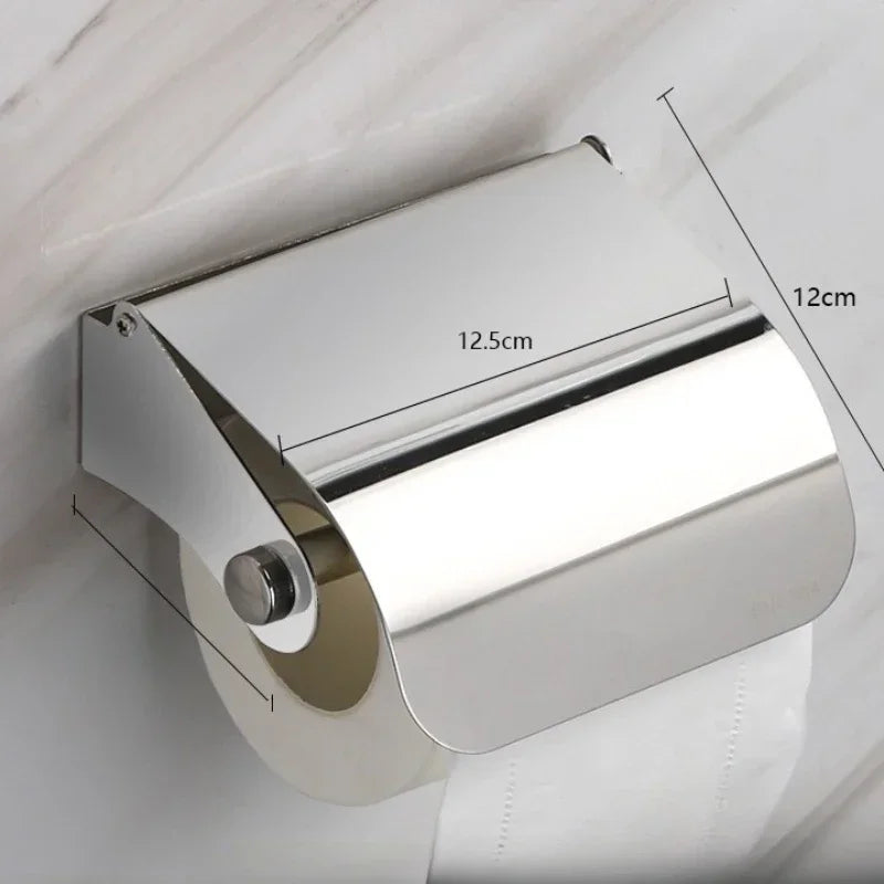Zanekio™ Porte-Papier Toilette Mural en Acier Inoxydable avec Étagère