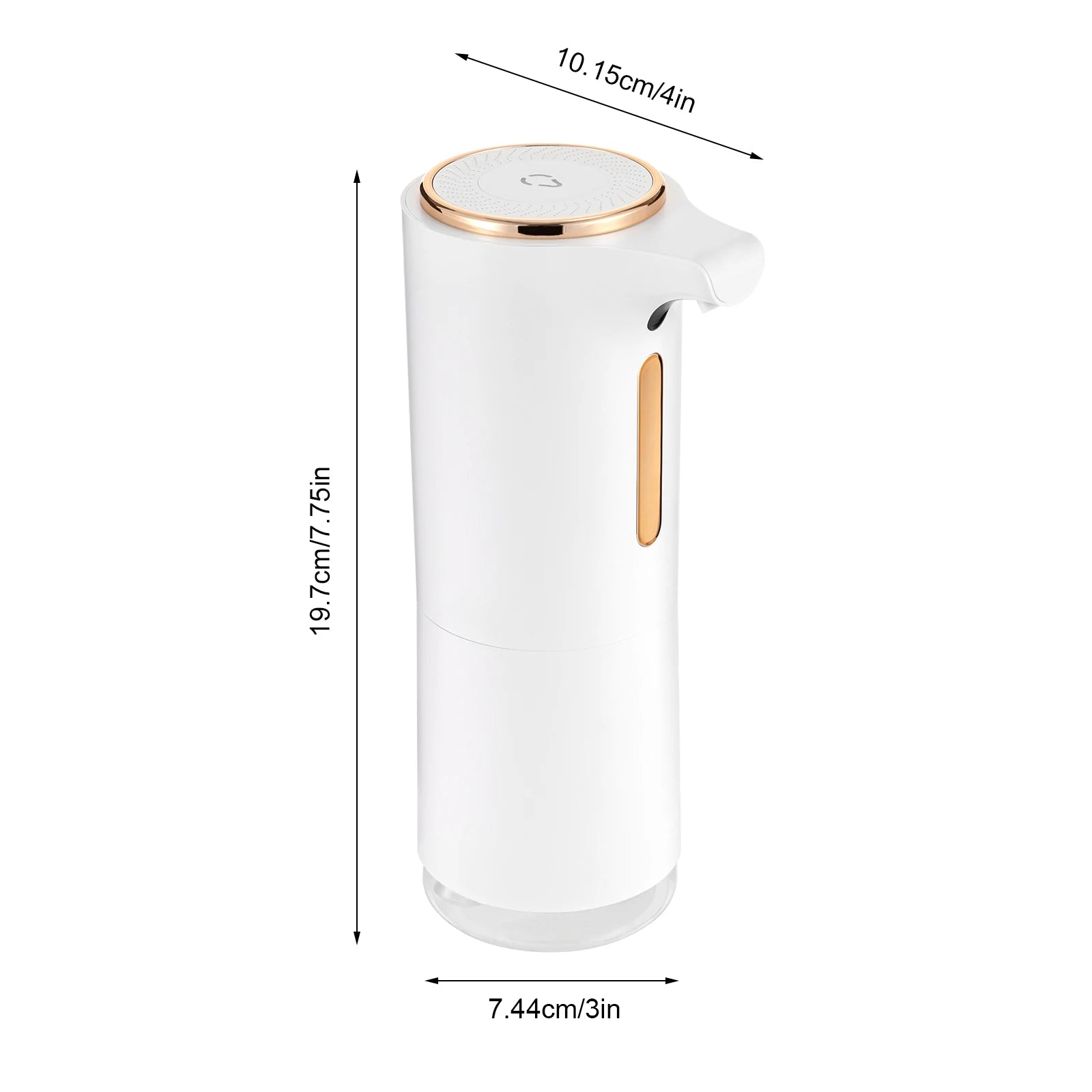 Zanekio™ Distributeur Automatique de Savon Sans Contact 250 ml
