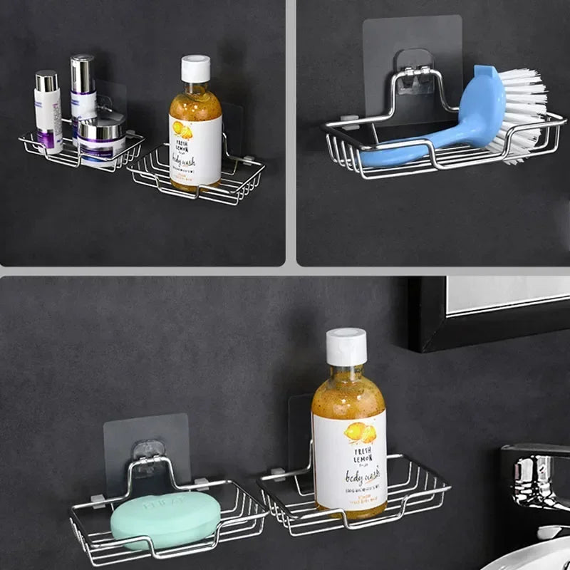Zanekio™ Porte-Savon Mural en Acier Inoxydable Auto-Adhésif