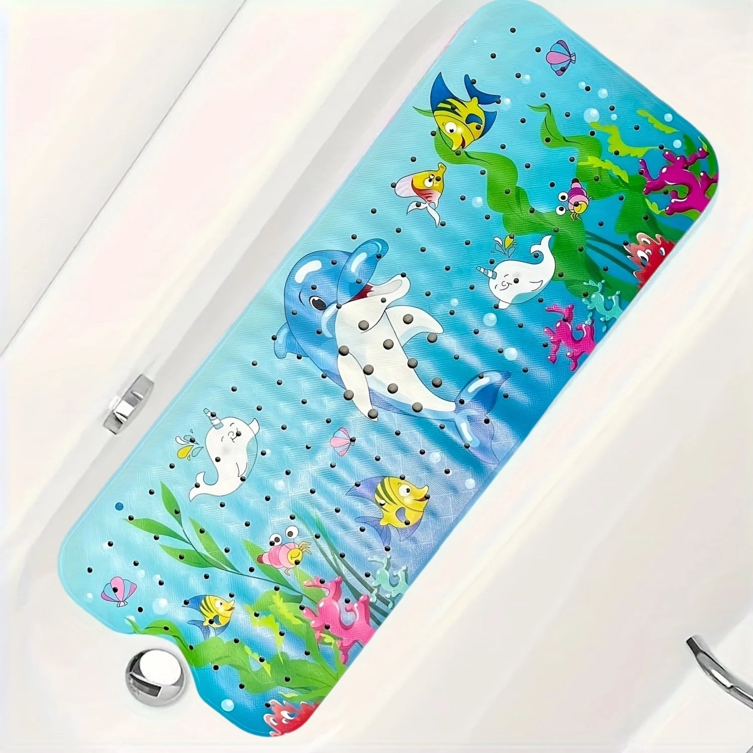 Zanekio™ Tapis de bain antidérapant 40 × 100 cm
