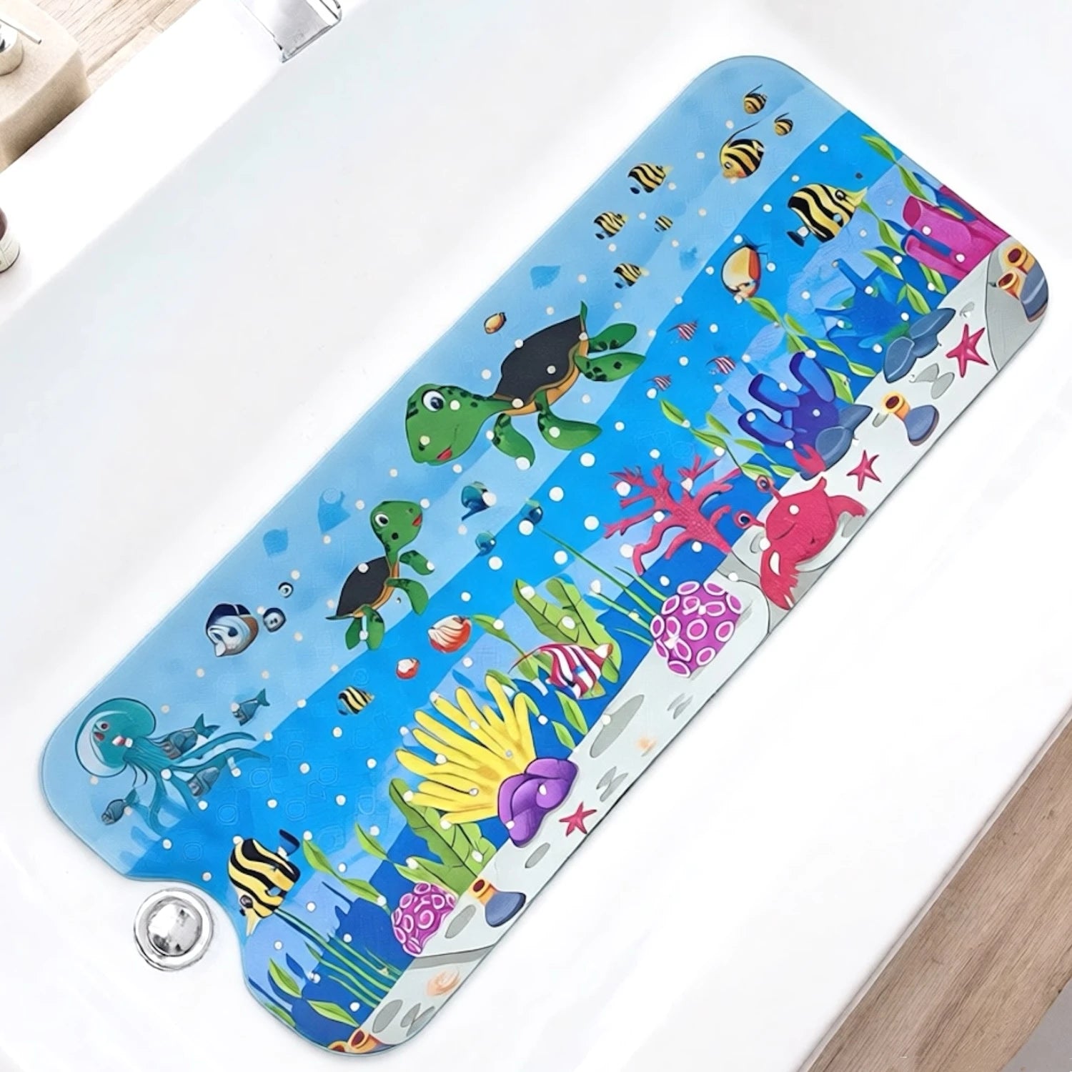 Zanekio™ Tapis de bain antidérapant 40 × 100 cm